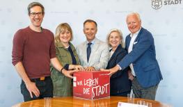 Stadtregierung 2025 - © Stadt Salzburg / Alex Killer