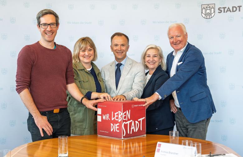 Stadtregierung 2025 - © Stadt Salzburg / Alex Killer Stadtregierung 2025 - © Stadt Salzburg / Alex Killer