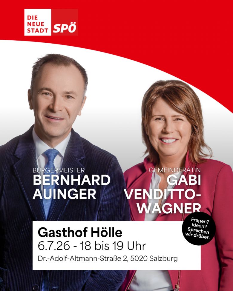 Bgm. Bernhard Auinger &amp; GRin Gabi Venditto-Wagner (c) Arne Müseler Stadt SPÖ 