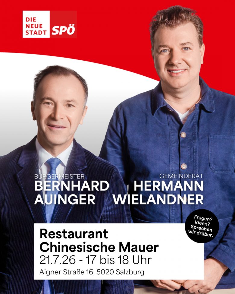 Bgm. Bernhard Auinger und Gemeinderat Hermann Wielandner (c) Arne Müseler